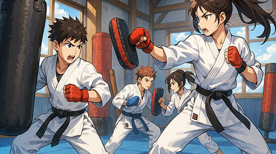 Martial arts training equipments