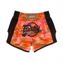 Fairtex Muay Thai Shorts - BS1711 Orange Camo