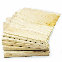 Wooden adhesive demo board (0.9cm or 1/4 inch)