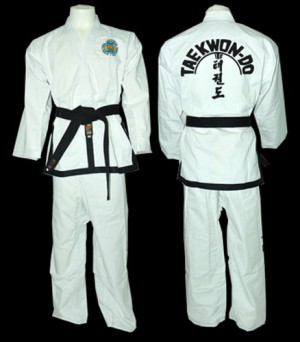 Omas ITF black belt uniform