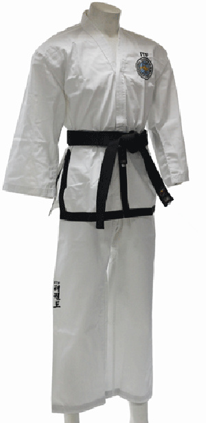 Omas New ITF black belt uniform