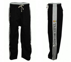 Omas Design Black Pants (Taekwondo) ACC5001A