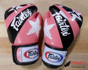 Fairtex Muay Thai/Boxing Gloves  BGV1 “Nation Prints” Collection. PINK