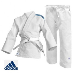 Adidas Judo Club - Brilliant white/blue Judo Gi