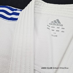 Adidas Judo Club - Brilliant white/blue Judo Gi