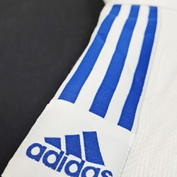 Adidas Judo Club - Brilliant white/blue Judo Gi