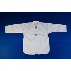 Lightweight Taekwondo Uniform with White Belt – Striped Cotton | Oriental A301