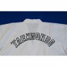 Lightweight Taekwondo Uniform with White Belt – Striped Cotton | Oriental A301