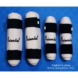 Oriental PU Shin & Forearm Guard P2201 – Dual-Layer Protection | Sizes XS–XL
