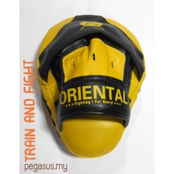Oriental HD03 Focus Mitts – PU Leather Hook & Jab Pads for Martial Arts