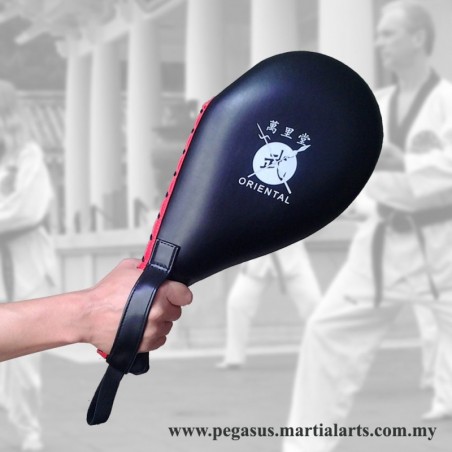 Oriental T801 Single Kicking Target – PU Leather Kick Pad for Martial Arts