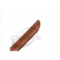 Red Oak Bokken 40” | Wooden Practice Sword with Tsuba for Martial Arts