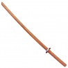 High-Quality Red Oak Bokken 40” | Wooden Practice Sword with Tsuba