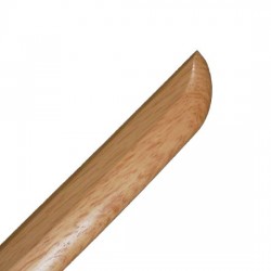 High-Quality Red Oak Bokken 40” | Wooden Practice Sword with Tsuba