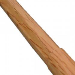 High-Quality Red Oak Bokken 40” | Wooden Practice Sword with Tsuba