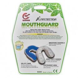 WACOKU A+ Gel Mouthguard PE3022B | Dual-Layer Custom Fit for Martial Arts