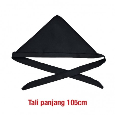 Silat Tanjak Tengkolok Hitam – Classic Malay Warrior Headgear