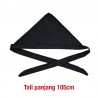Silat Tanjak Tengkolok Hitam – Classic Malay Warrior Headgear