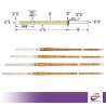 Shinai TW4019 Bamboo Practice Sword | Katana-Style Training Blade for Kendo