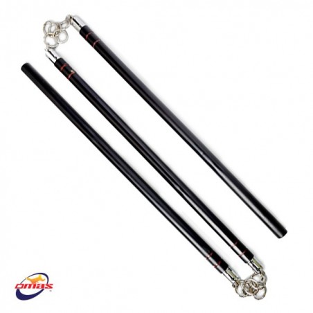 Sanchaku TW4005 | 3-Section Hardwood Staff for Martial Arts Weapon Training