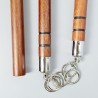 Sanchaku TW4005 | 3-Section Hardwood Staff for Martial Arts Weapon Training