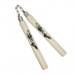 TW4007A Ball-Bearing Foam Nunchaku | 185 g Beginner Wushu Training Weapon