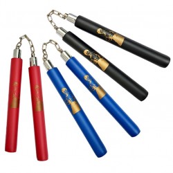TW4007AB Bruce Lee Foam Nunchaku | 185 g Ball-Bearing Training Weapon for Beginners