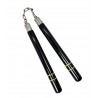 TW4009B Wooden Nunchaku with Ball Bearing | 12" Hardwood Martial Arts Weapon