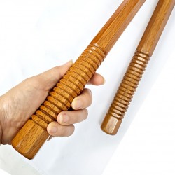 TW4009C Octagon Wooden Nunchaku | 12" Ball-Bearing Martial Arts Weapon