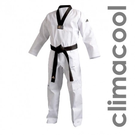 Adidas ADI-CHAMP III Taekwondo Uniform – WT Approved, ClimaCool® Technology, Ultra-Lightweight Dobok