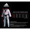 Adidas ADI-CHAMP III Taekwondo Uniform – WT Approved, ClimaCool® Technology, Ultra-Lightweight Dobok