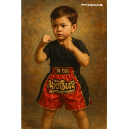 Children’s Muay Thai Shorts MTS211 – Satin, Sporty, Stylish