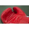 TWINS SPECIAL BGVL3 Red Boxing Gloves – 100% Leather, Velcro Wrist Strap, Training & Fight Ready