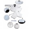 WACOKU WT Approved Black Belt Taekwondo Uniform (AT22) | Lightweight & Durable Martial Arts Gear