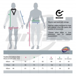 WACOKU WT Approved Black Belt Taekwondo Uniform (AT22) | Lightweight & Durable Martial Arts Gear