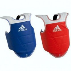 Adidas Kids Reversible Body Protector – Red/Blue | Lightweight Martial Arts Gear