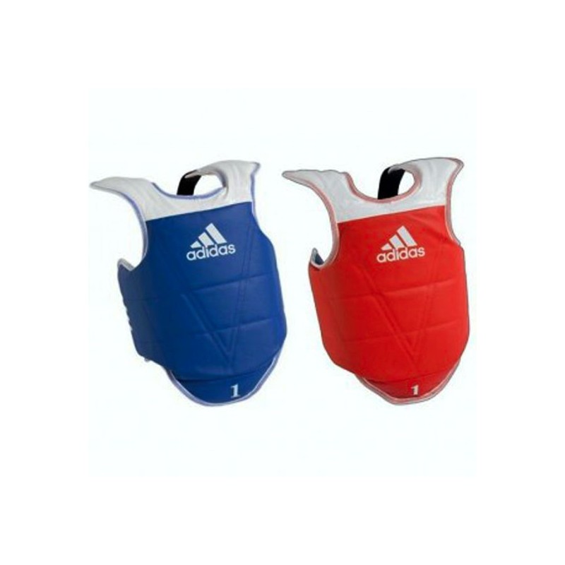 Adidas Kids Reversible Body Protector – Red/Blue | Lightweight Martial Arts Gear