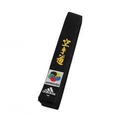 ADIDAS WKF Black Belt – Certified Karate Belt for International Competitions | Pegasus.my