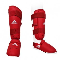 Adidas WKF Shin & Instep Guard – Full-Length Protection for Karate