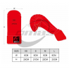 WACOKU WKF Kumite Gloves – PU Leather Mitts for Karate Competition