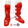 WACOKU WKF Shin & Instep Guard – Detachable Karate Protection Gear