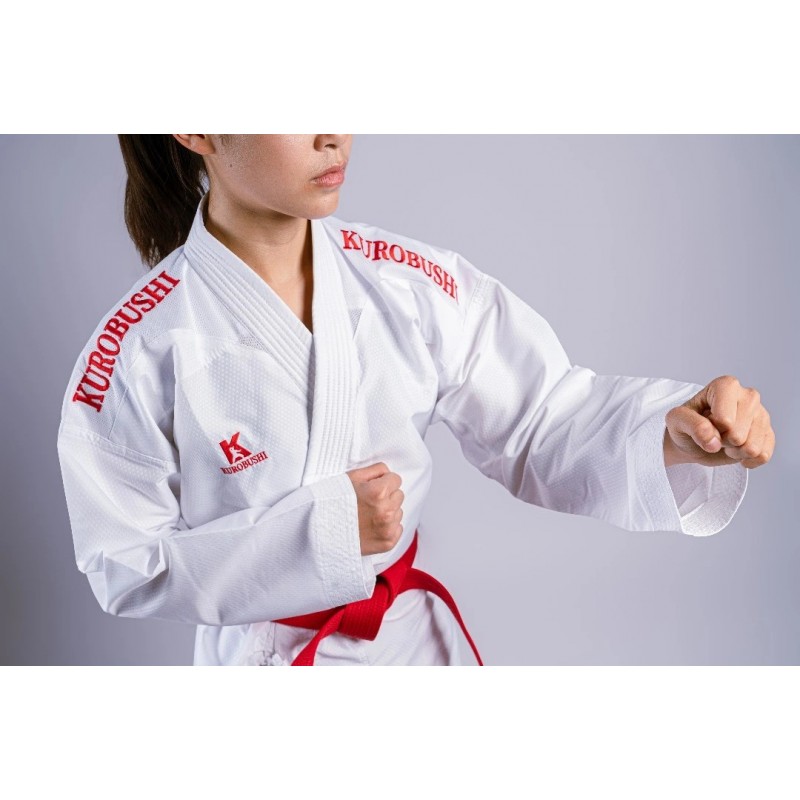 KUROBUSHI FALCON Kumite Gi – WKF Approved Lightweight Karate Uniform KUROBUSHI FALCON Kumite Gi – WKF Approved Lightweight Karate Uniform