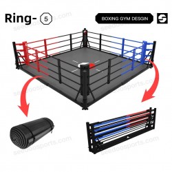 4x4M Foldable Boxing Ring
