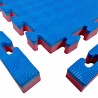 Eva Martial Arts Mat TE2035AB – 4cm Non-Slip Silat Puzzle Mat | Red/Blue EVA Foam for Training