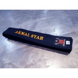 Oriental black belt