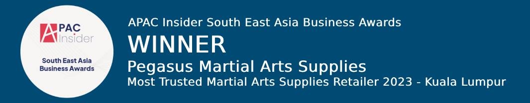 Pegasus Martial Arts Supplies Award Winner