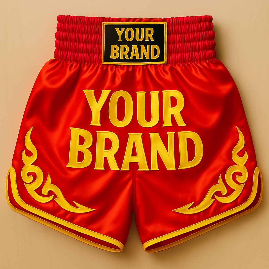 Custom made Muay Thai pants with your own brand